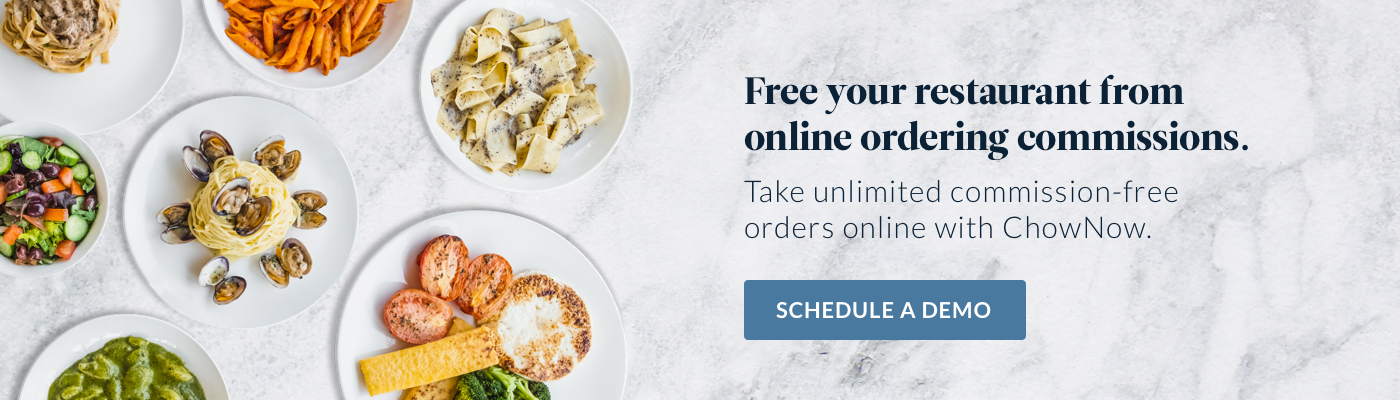 Free your restaurant from online ordering fees.