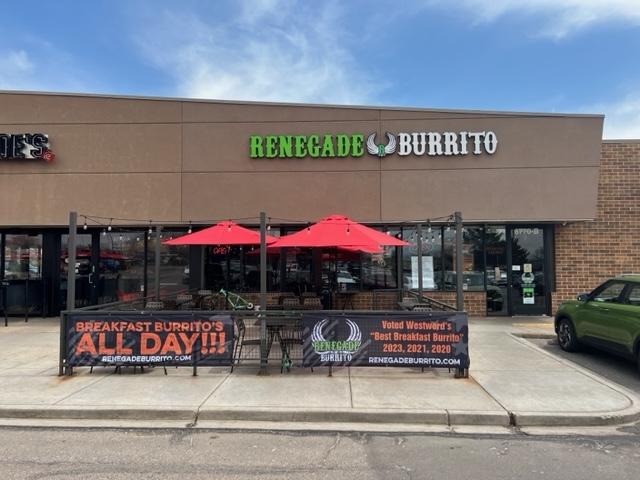 Renegade Burrito Exterior