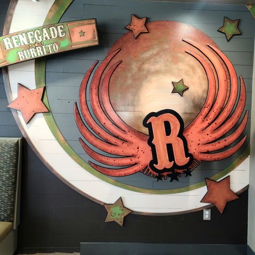 Renegade Burrito Interior