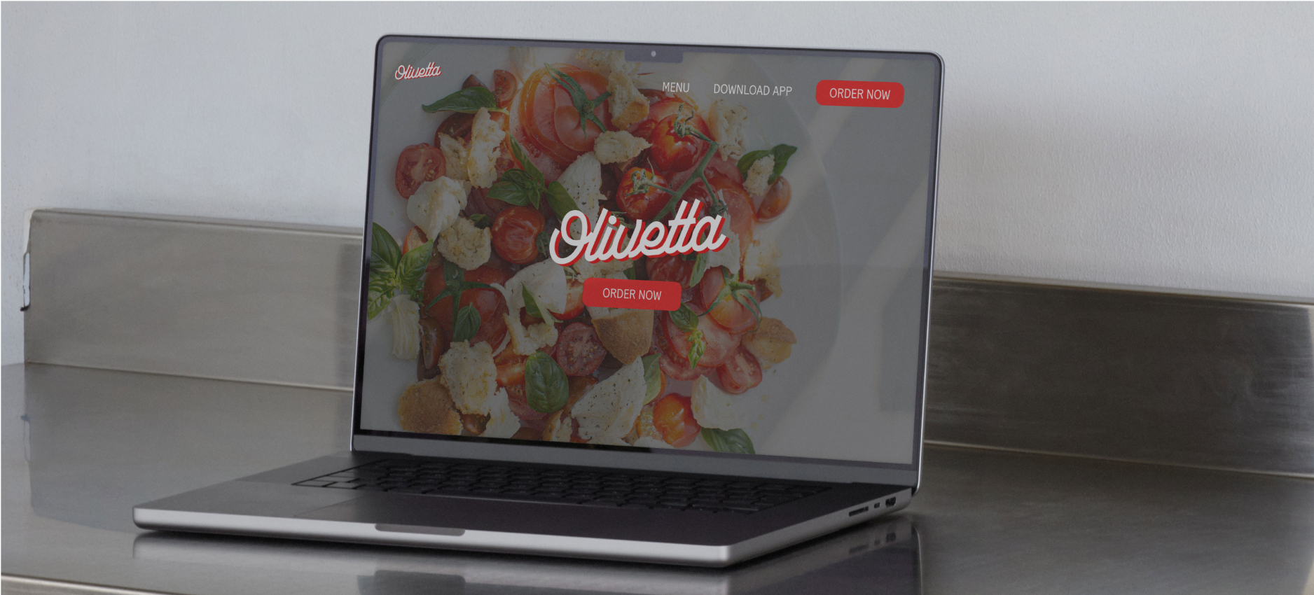 Example of restaurant website optimized for online ordering