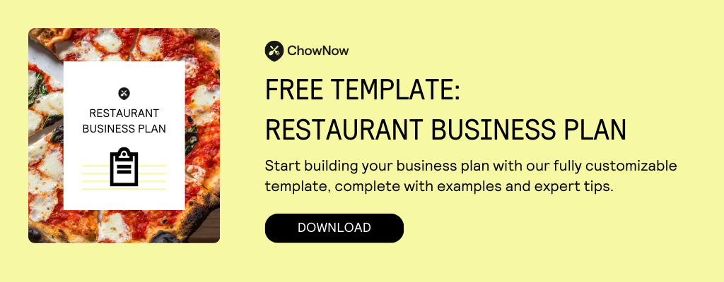 Free Template: Restaurant Business Plan Start building your business plan with our fully customizable template, complete with examples and expert tips. Download.