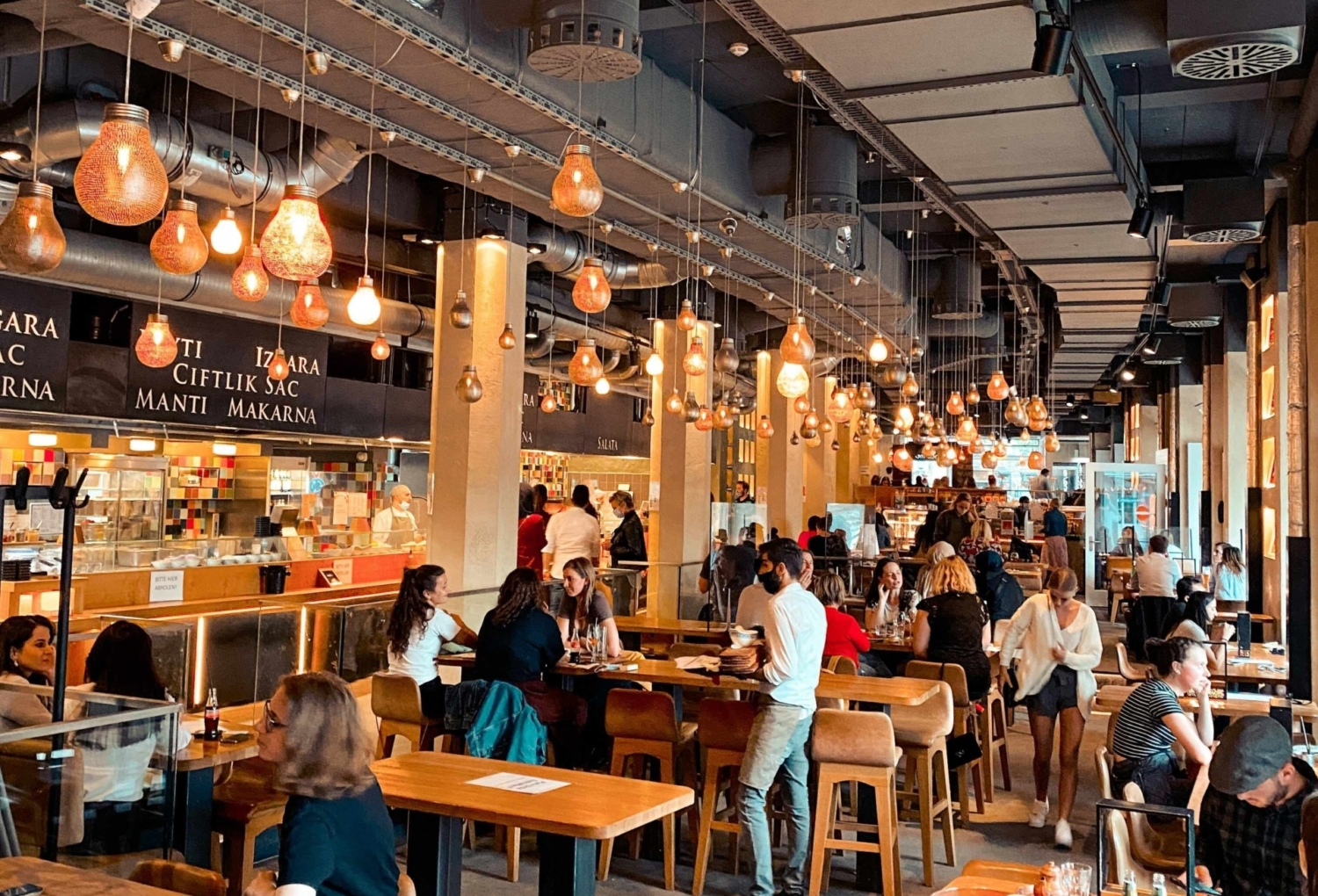 busy restaurant interior