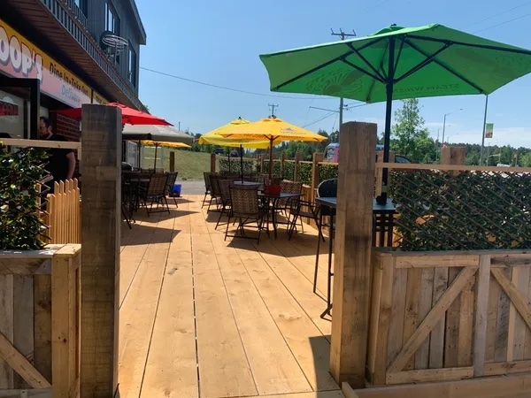 CW Coops restaurant patio