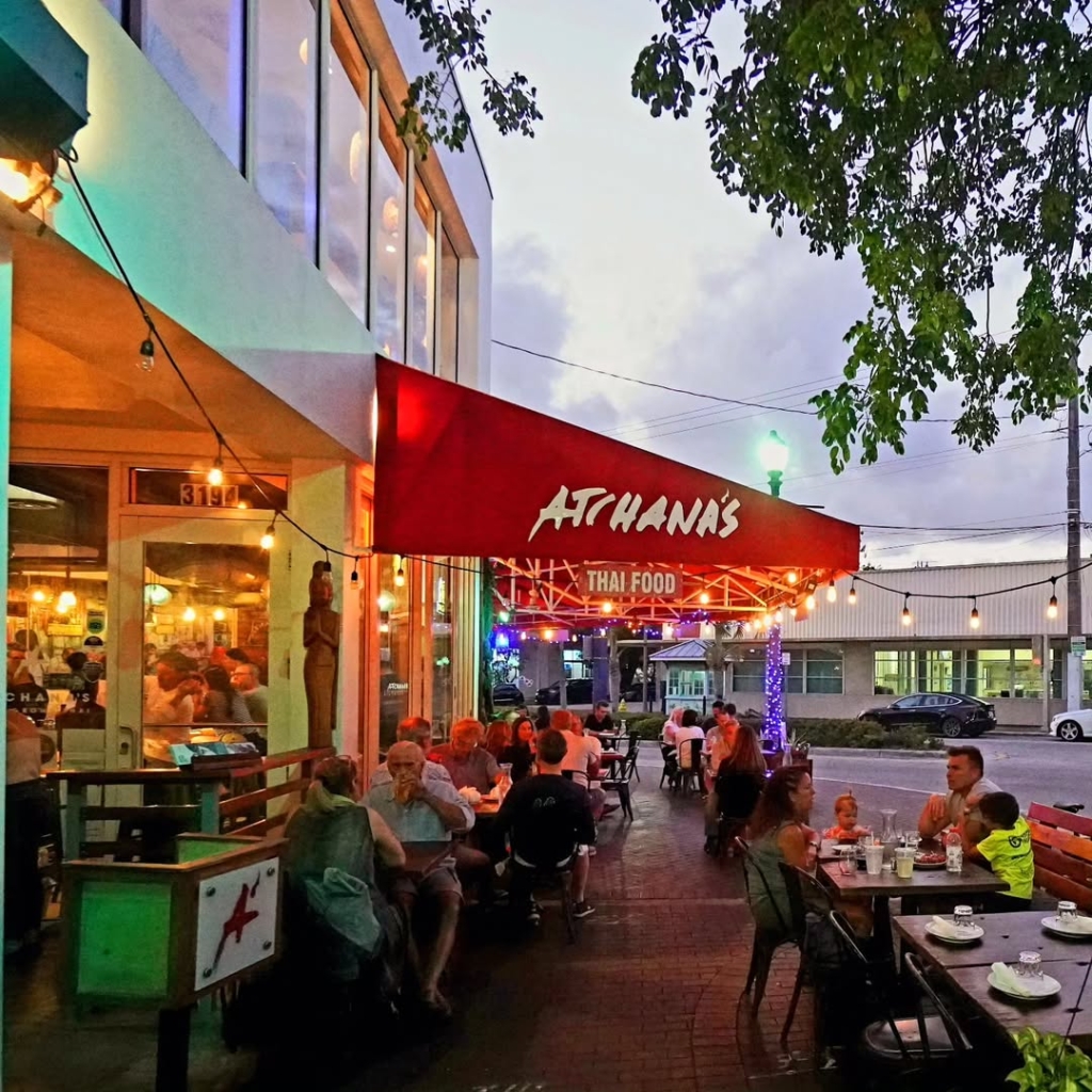 exterior of atchanas homegrown thai