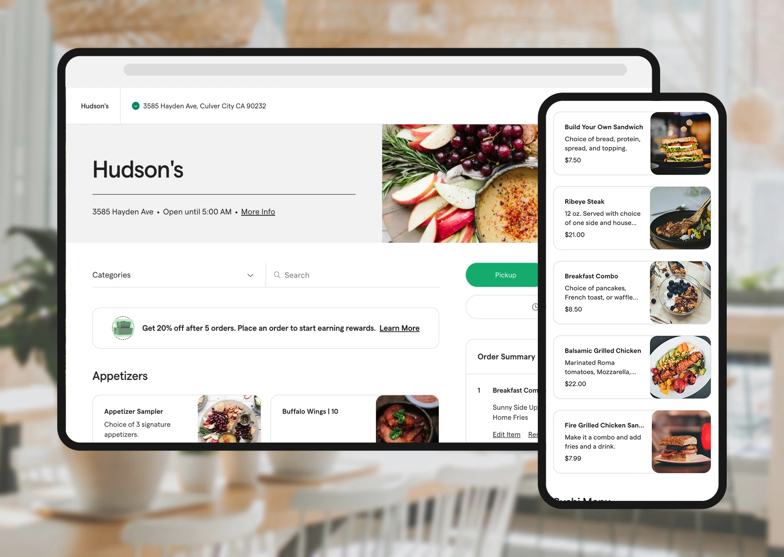Mobile App Mockup