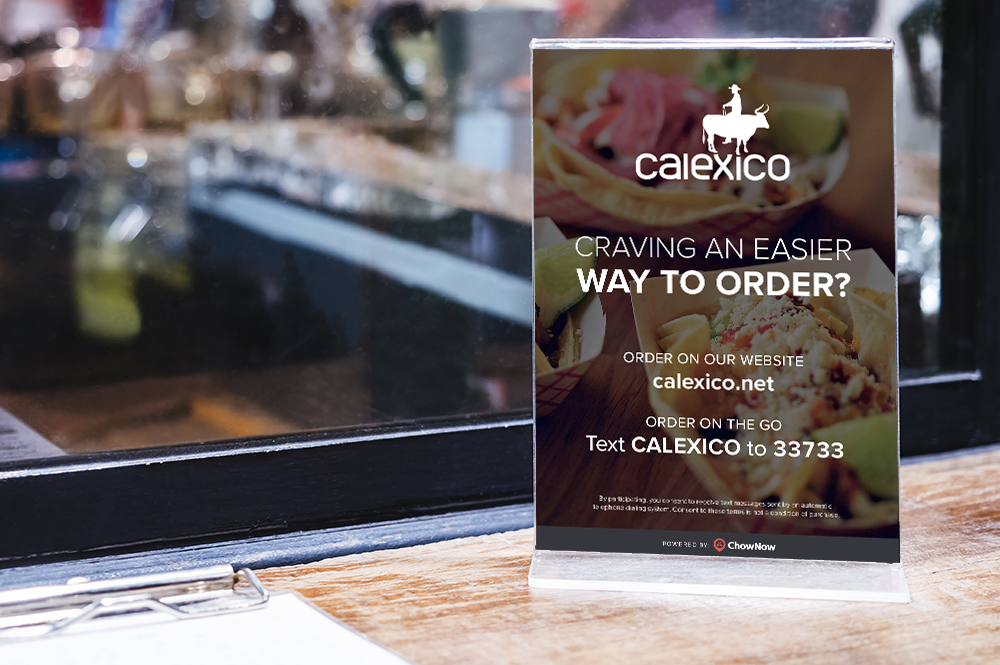 ChowNow Promotional Cards