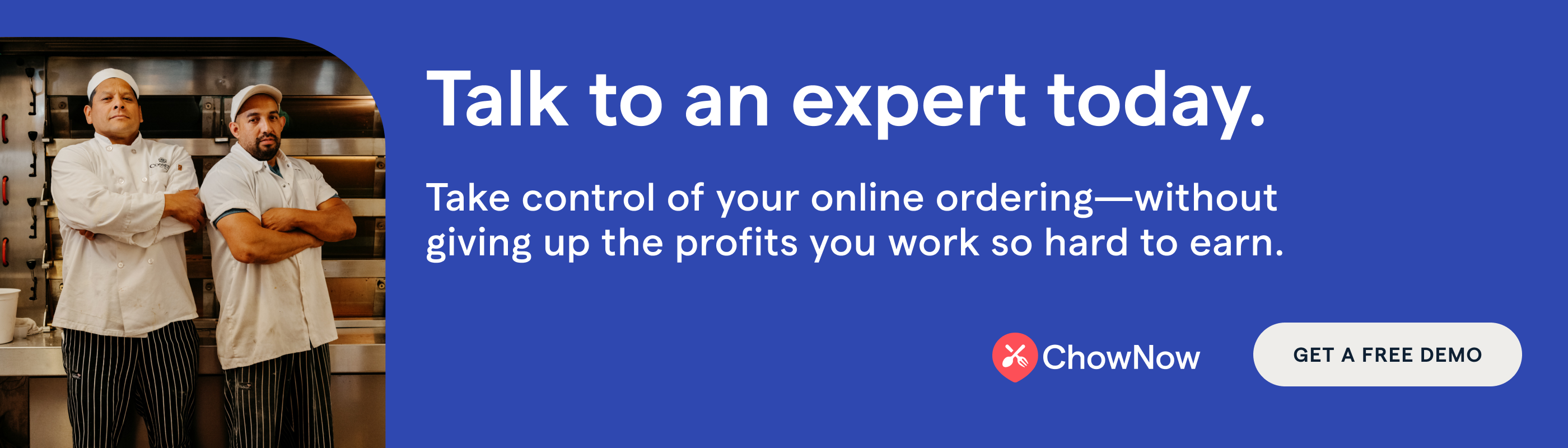 Take control of your online ordering--without giving up the profits you work so hard to earn. Talk to an expert today