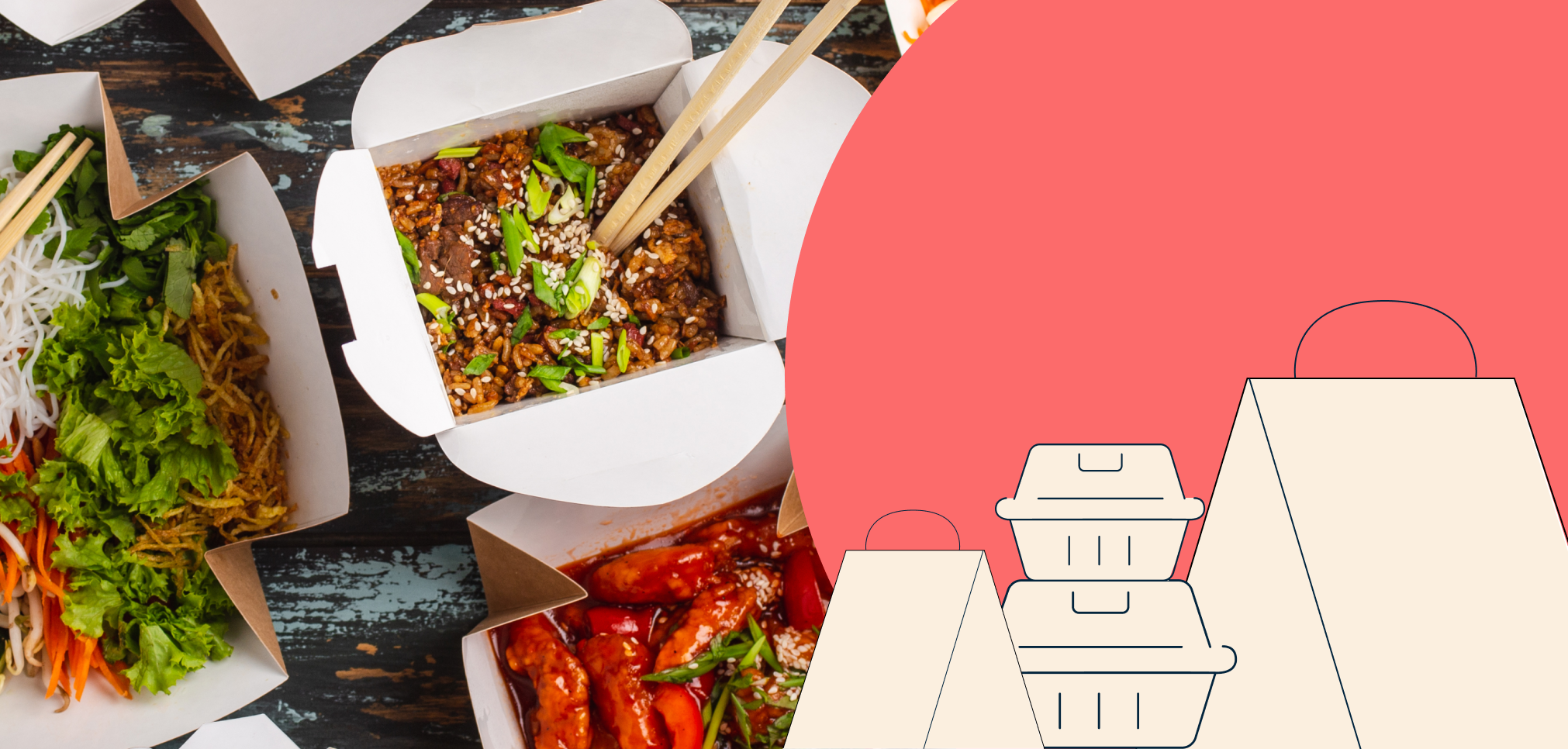 Examples of Packaging for Restaurant Delivery